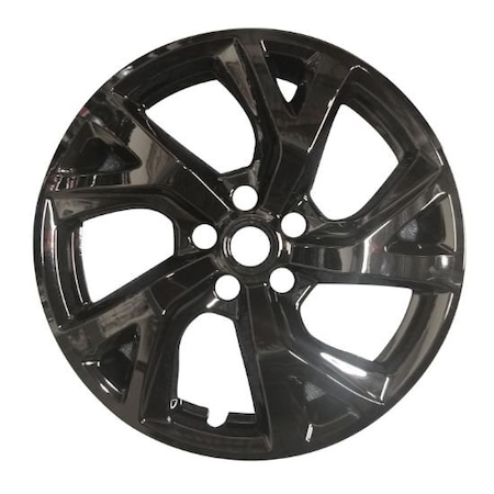 Coast2Coast 18", 5 Split Spoke, Painted, Gloss Black, ABS Plastic, Set Of 4, Not Compatible With Steel Wheels IMP452BLK